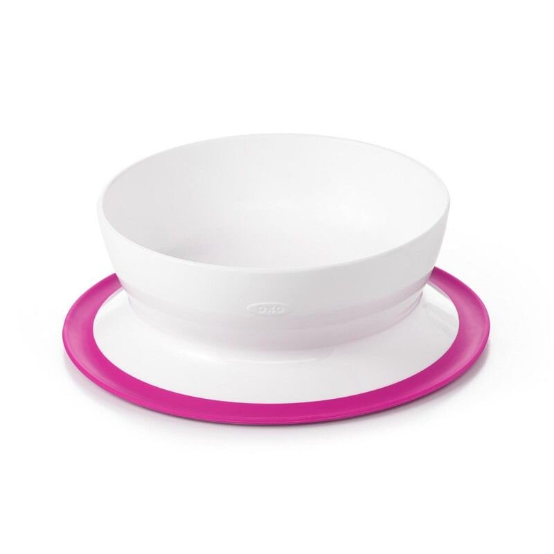 OXO tot Castron cu fixare prin suctiune roz