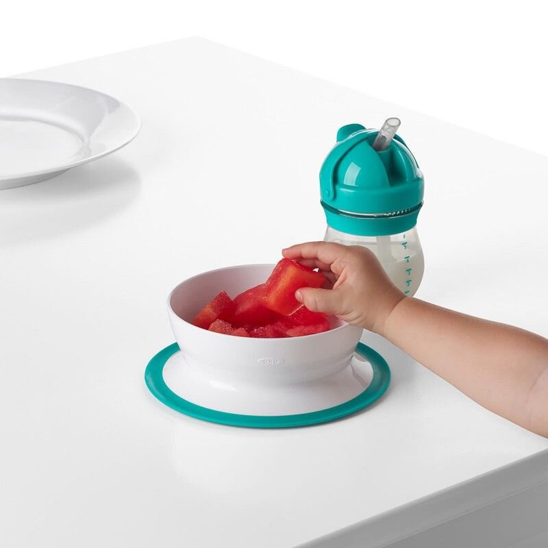 OXO tot Castron cu fixare prin suctiune teal