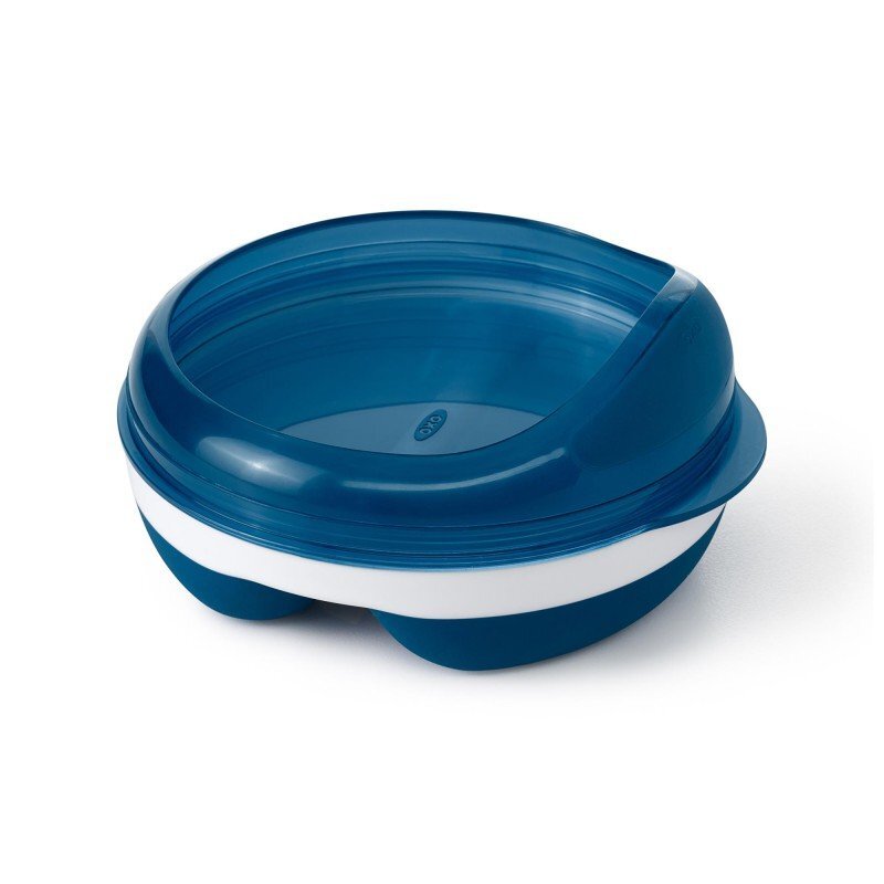 OXO tot Farfurie divizata cu capac navy