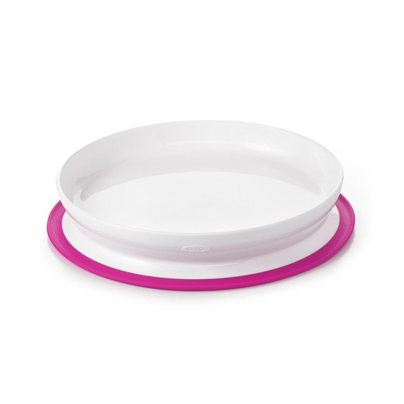 OXO tot Farfurie silicon roz