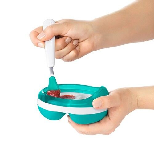 OXO tot Lingurita pentru calatorii teal