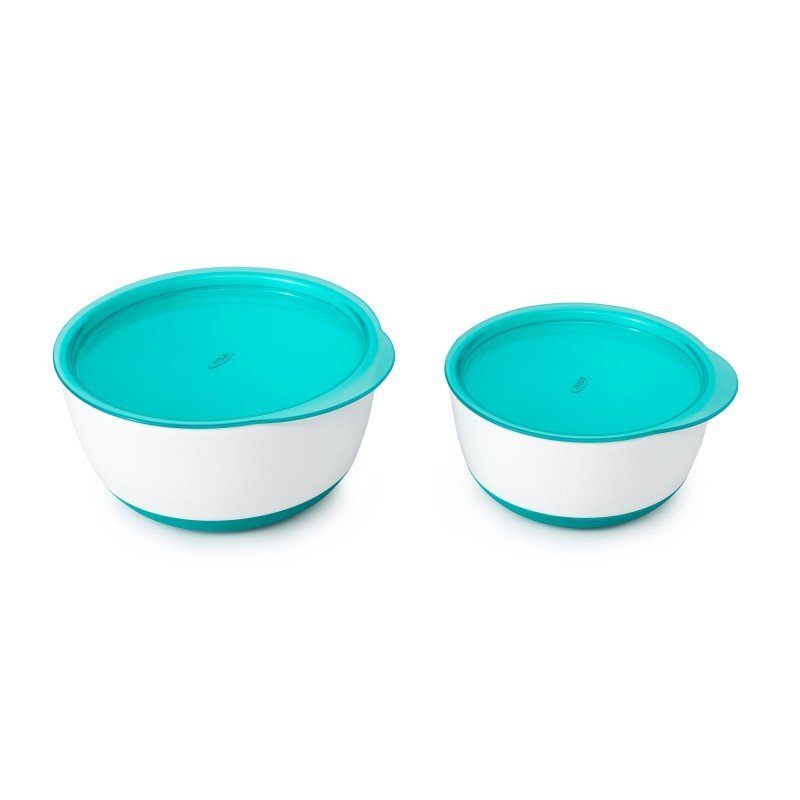 OXO tot Set 2 boluri alimentare cu capac teal 200360 ml