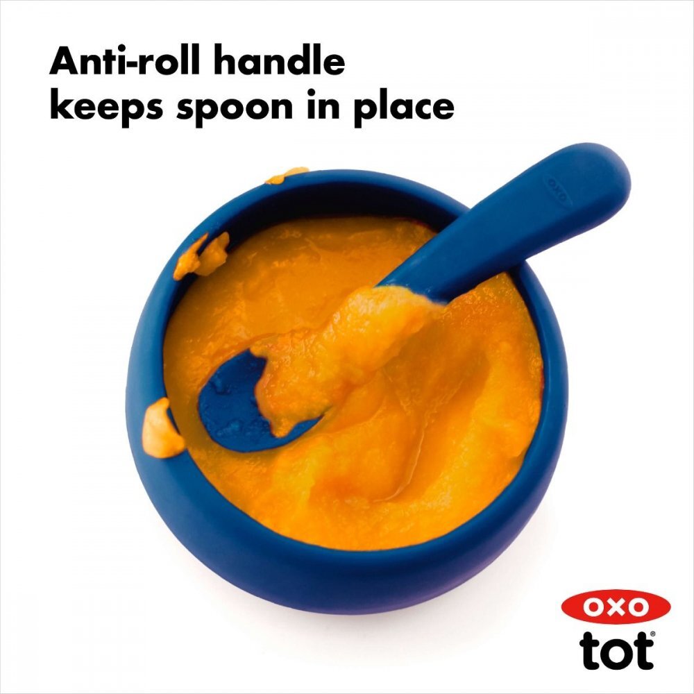 OXO tot Set 2 lingurite silicon navy