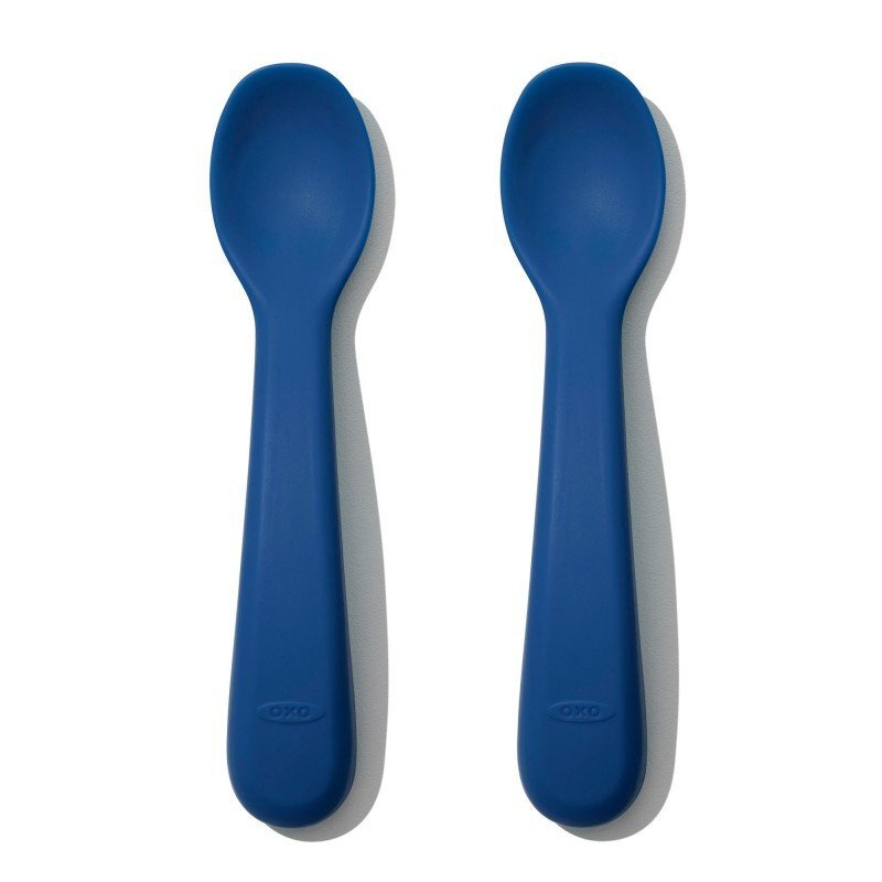 OXO tot Set 2 lingurite silicon navy