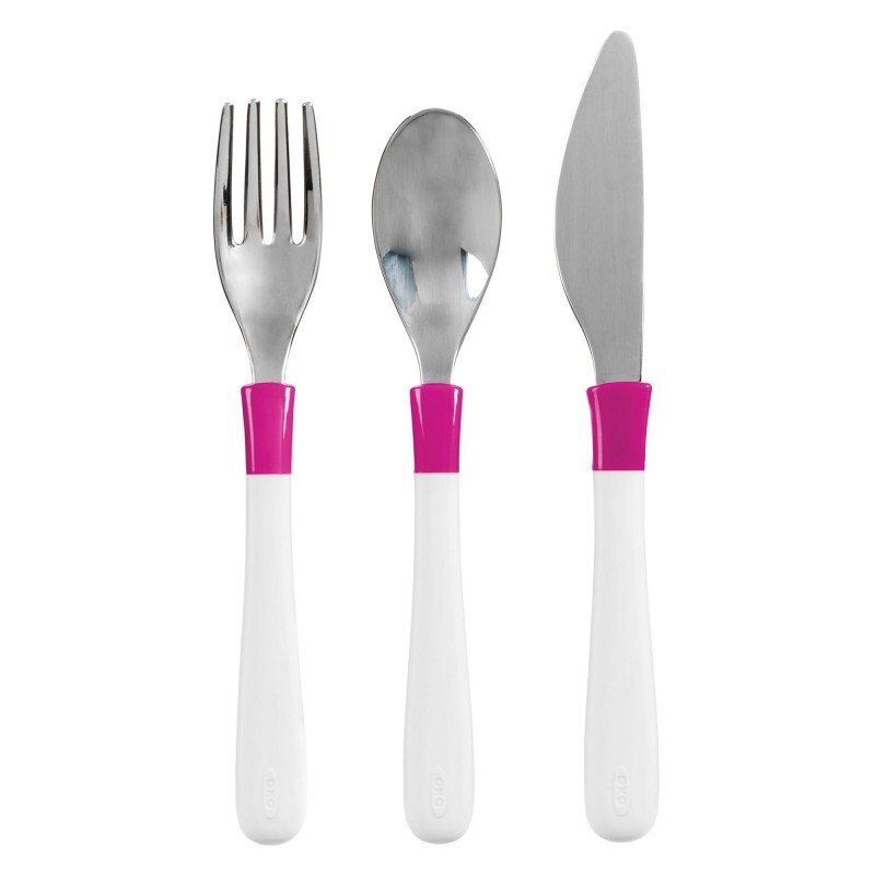 OXO tot Set 3 tacamuri mari pentru copii roz