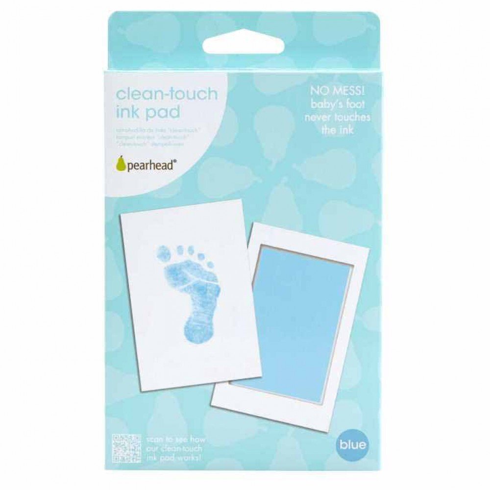 PEARHEAD Kit amprenta cu cerneala pentru piciorus bleu