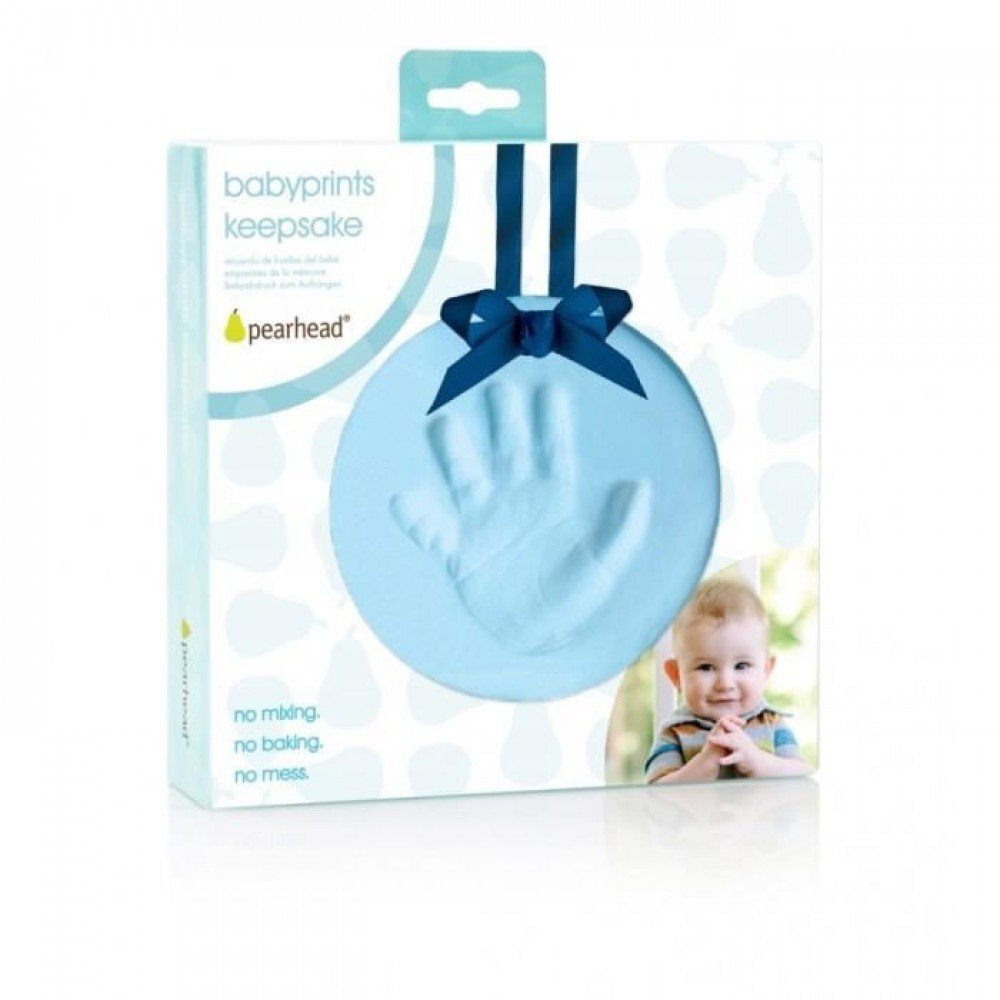 PEARHEAD Kit amprenta mulaj manuta sau piciorus Keepsake blue