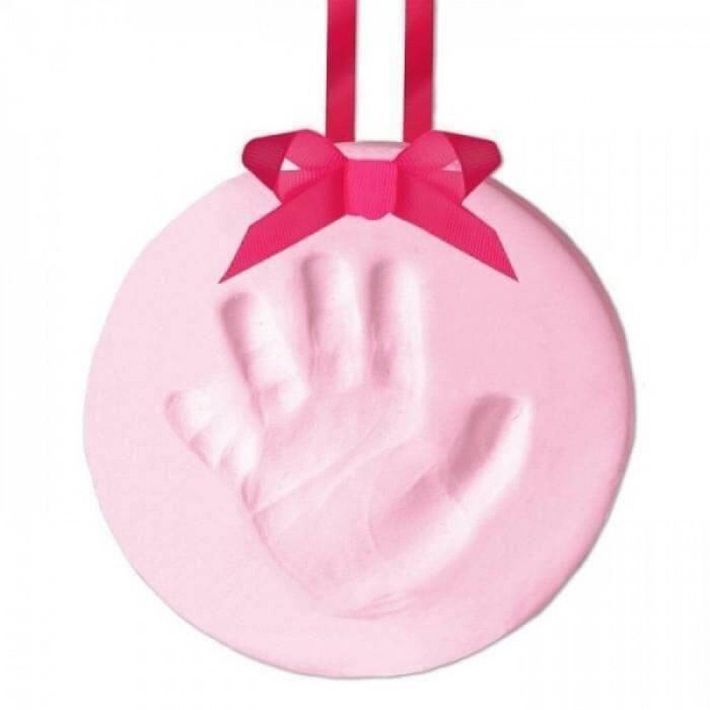 PEARHEAD Kit amprenta mulaj manuta sau piciorus Keepsake pink