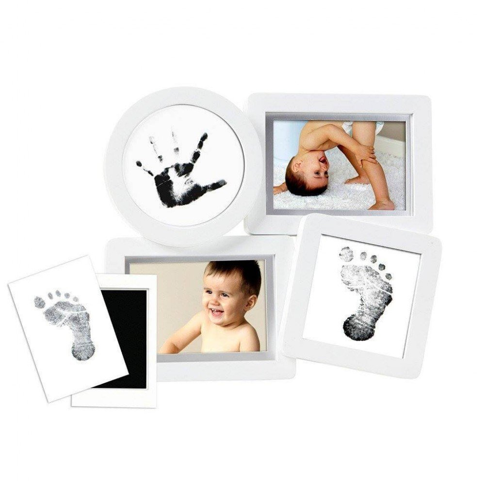 PEARHEAD Kit rama foto multipla cu amprente din cerneala pentru manuta si piciorus