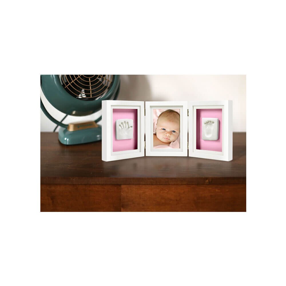 PEARHEAD Kit rama foto tripla cu amprente manuta si piciorus