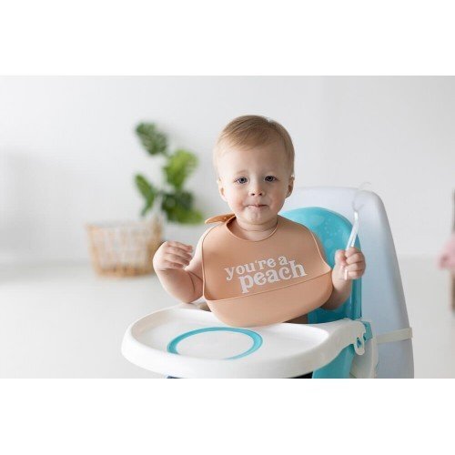 PEARHEAD Set bavete din silicon Peach