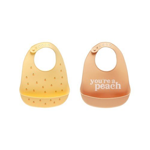 PEARHEAD Set bavete din silicon Peach