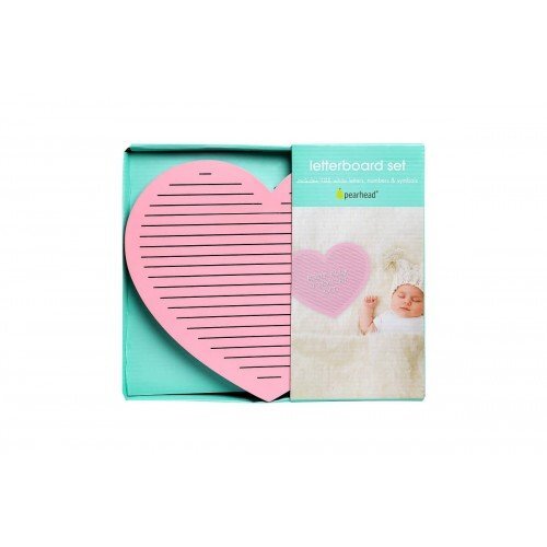 PEARHEAD Tabla decorativa inimioara cu litere pentru personalizare
