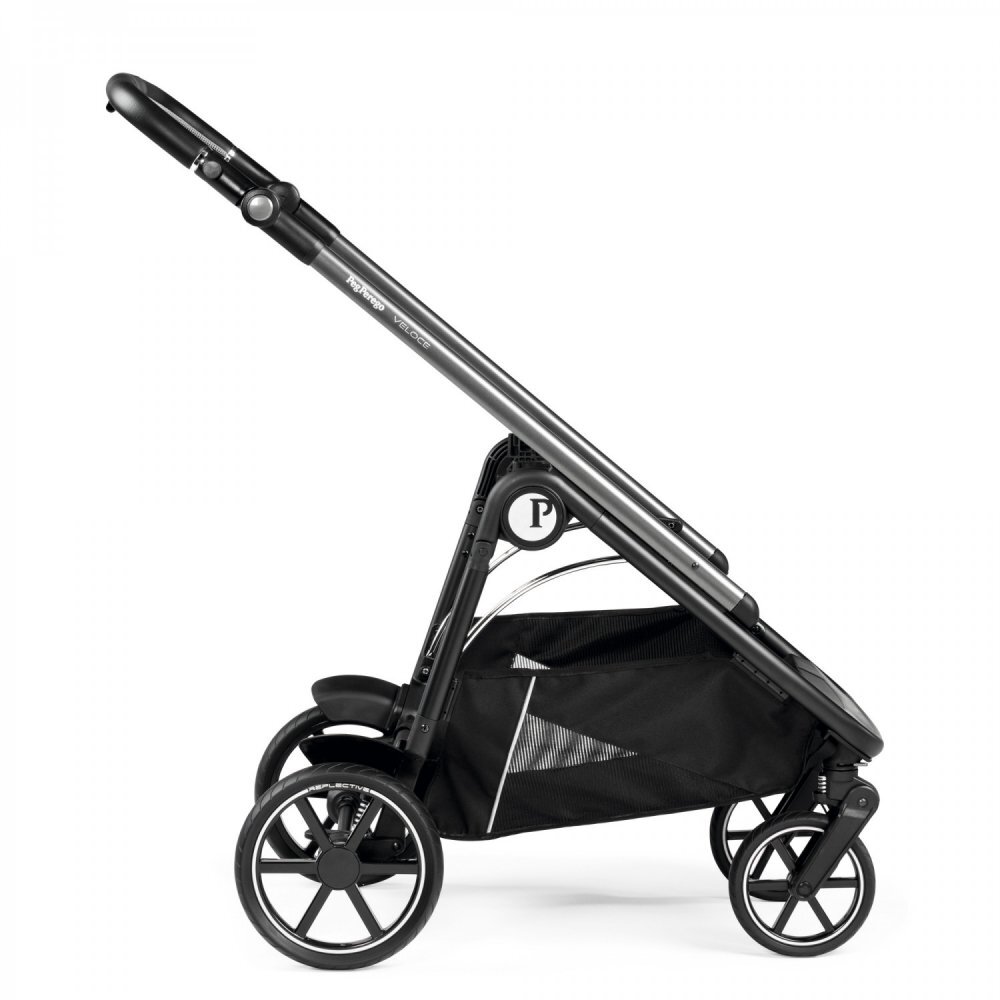 PEG-PEREGO Carucior 3 in 1 Peg Perego Veloce Lounge 0 - 22 kg City Grey gri alb i-Size