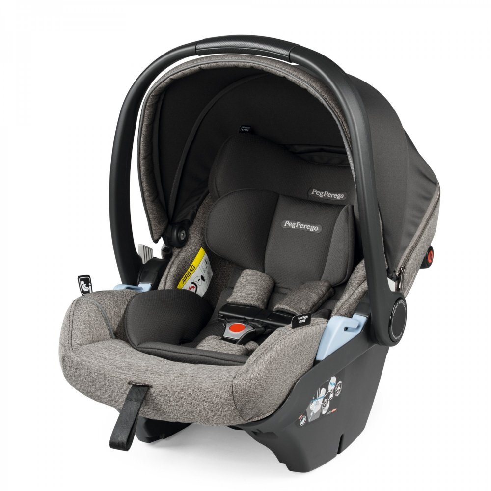 PEG-PEREGO Carucior 3 in 1 Peg Perego Veloce Lounge 0 - 22 kg City Grey gri alb i-Size