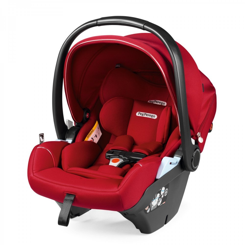PEG-PEREGO Carucior 3 in 1 Peg Perego Veloce Lounge 0 - 22 kg Red Shine rosu i-Size