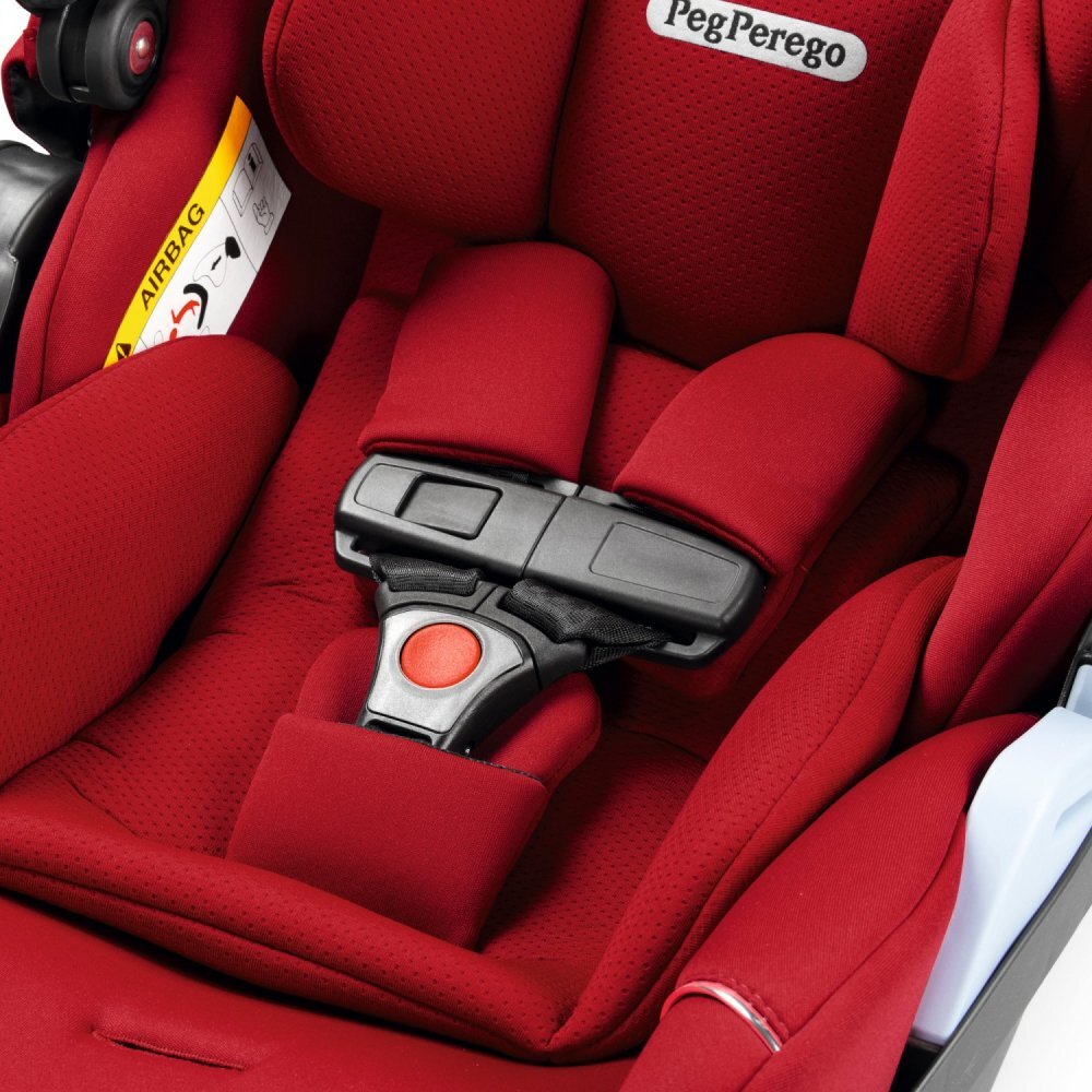 PEG-PEREGO Carucior 3 in 1 Peg Perego Veloce Lounge 0 - 22 kg Red Shine rosu i-Size