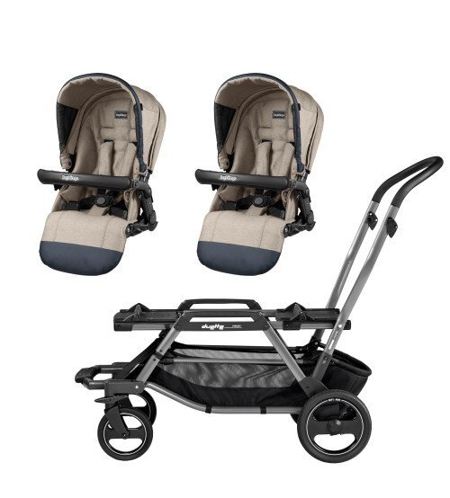 PEG-PEREGO Carucior Duette Piroet Elite Peg Perego Luxe Ecru