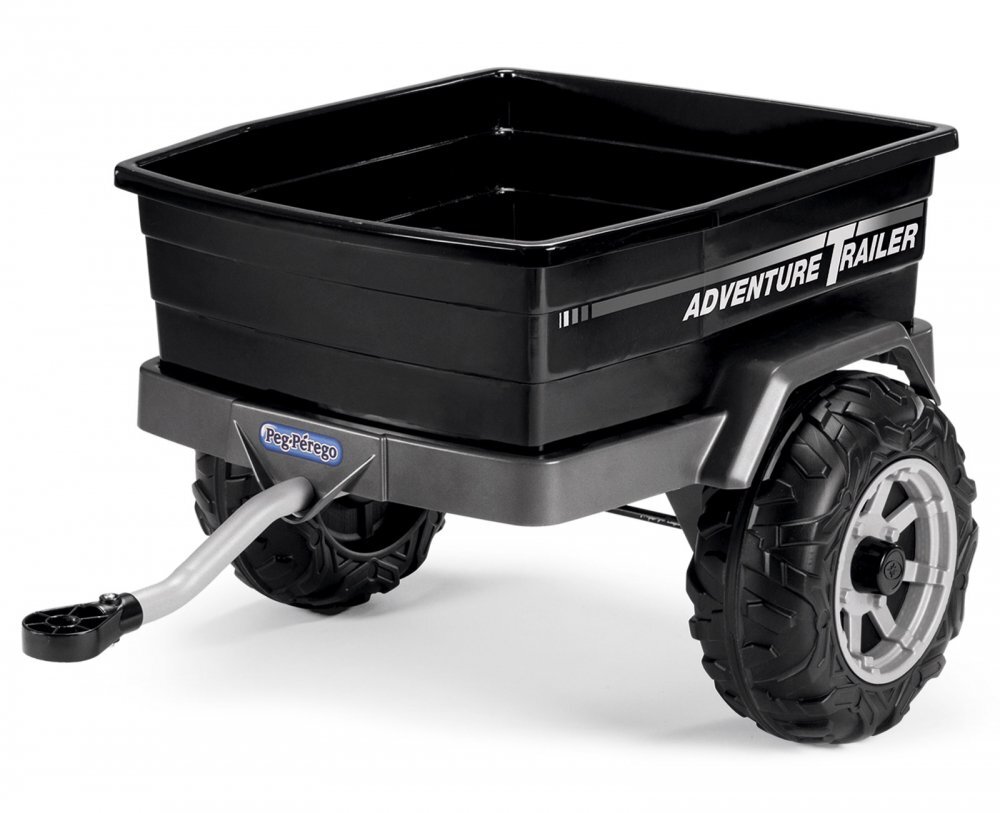 PEG-PEREGO Remorca Peg Perego Gaucho Superpower Gaucho Rockin 6 ani NegruGri