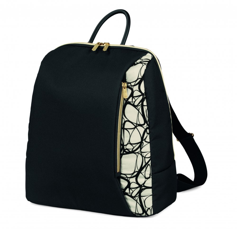 PEG-PEREGO Rucsac Peg Perego Graphic Gold Negru Bej