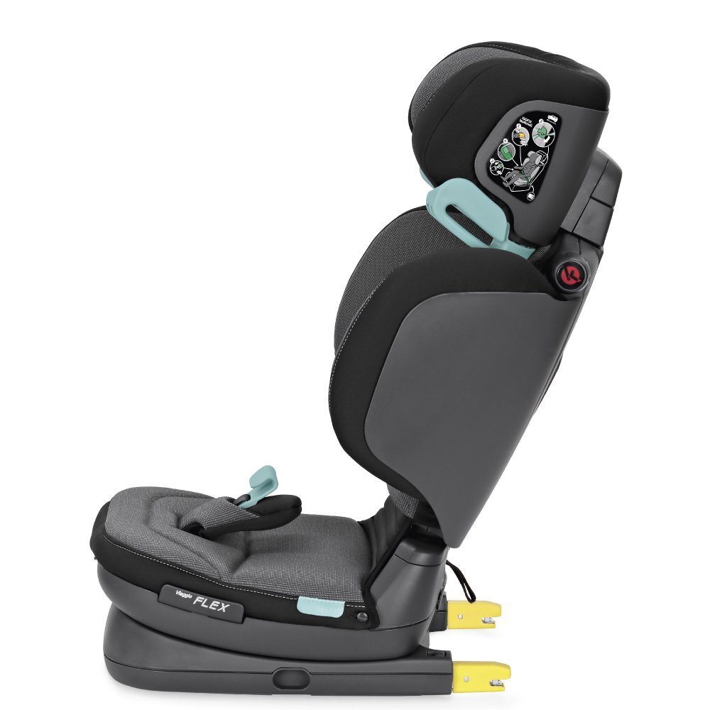 PEG-PEREGO Scaun auto iSize Peg Perego Viaggio Flex 100-150 cm 3-12 ani Crystal Black