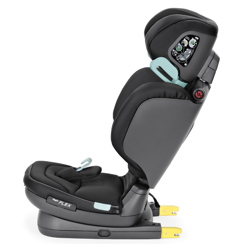PEG-PEREGO Scaun auto iSize Peg Perego Viaggio Flex Licorice 100-150 cm iSize 3-12 ani
