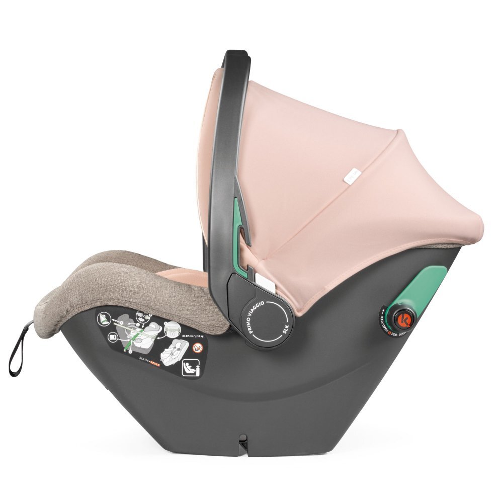 PEG-PEREGO Scaun Auto Peg Perego i-size Primoviaggio SLK 40 - 87 cm 0-13 kg Mon Amour bej roz