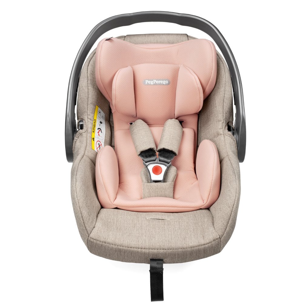 PEG-PEREGO Scaun Auto Peg Perego i-size Primoviaggio SLK 40 - 87 cm 0-13 kg Mon Amour bej roz