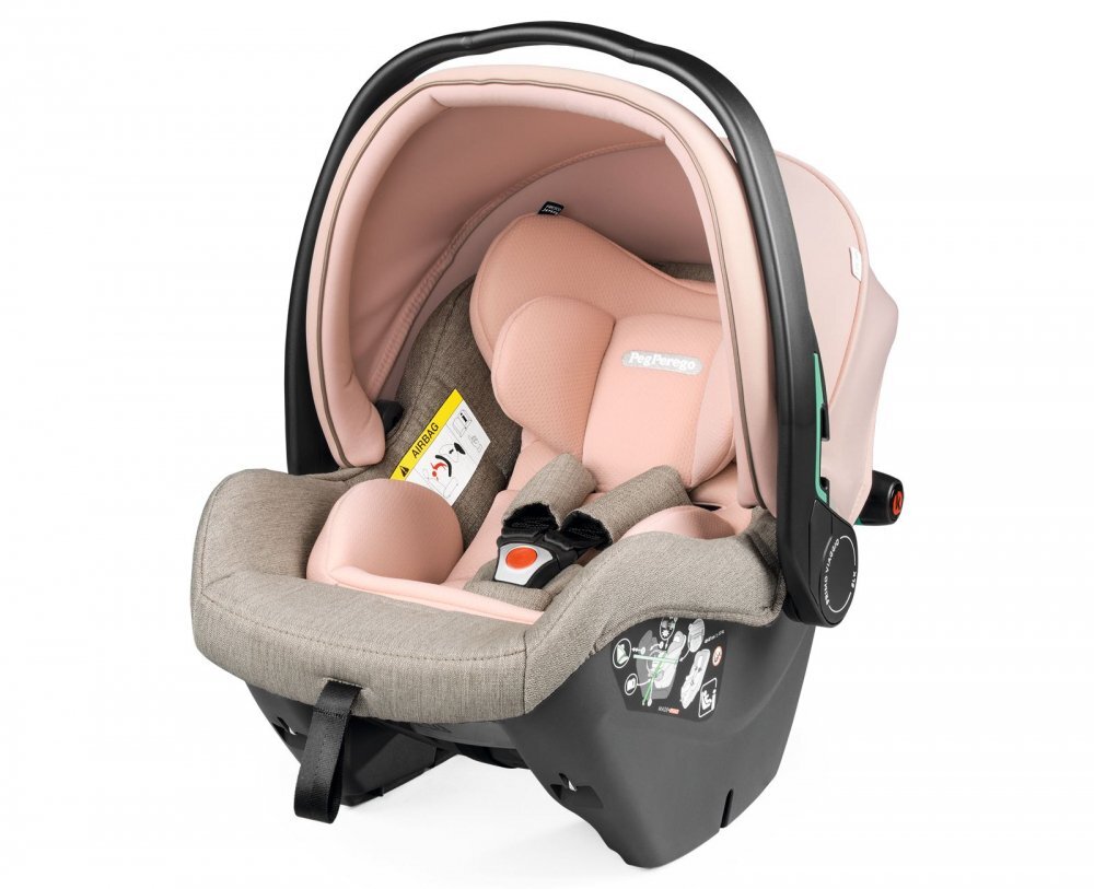 PEG-PEREGO Scaun Auto Peg Perego i-size Primoviaggio SLK 40 - 87 cm 0-13 kg Mon Amour bej roz