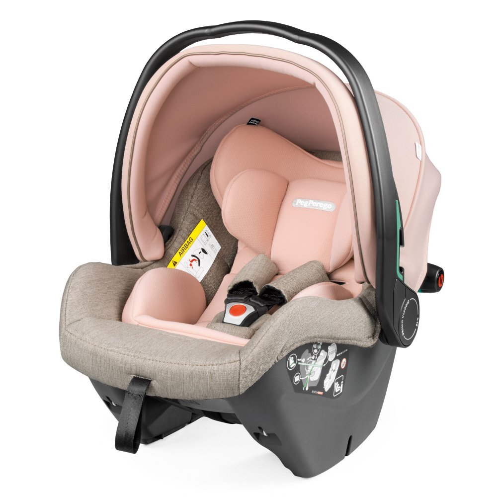 PEG-PEREGO Scaun Auto Peg Perego i-size Primoviaggio SLK 40 - 87 cm 0-13 kg Mon Amour bej roz