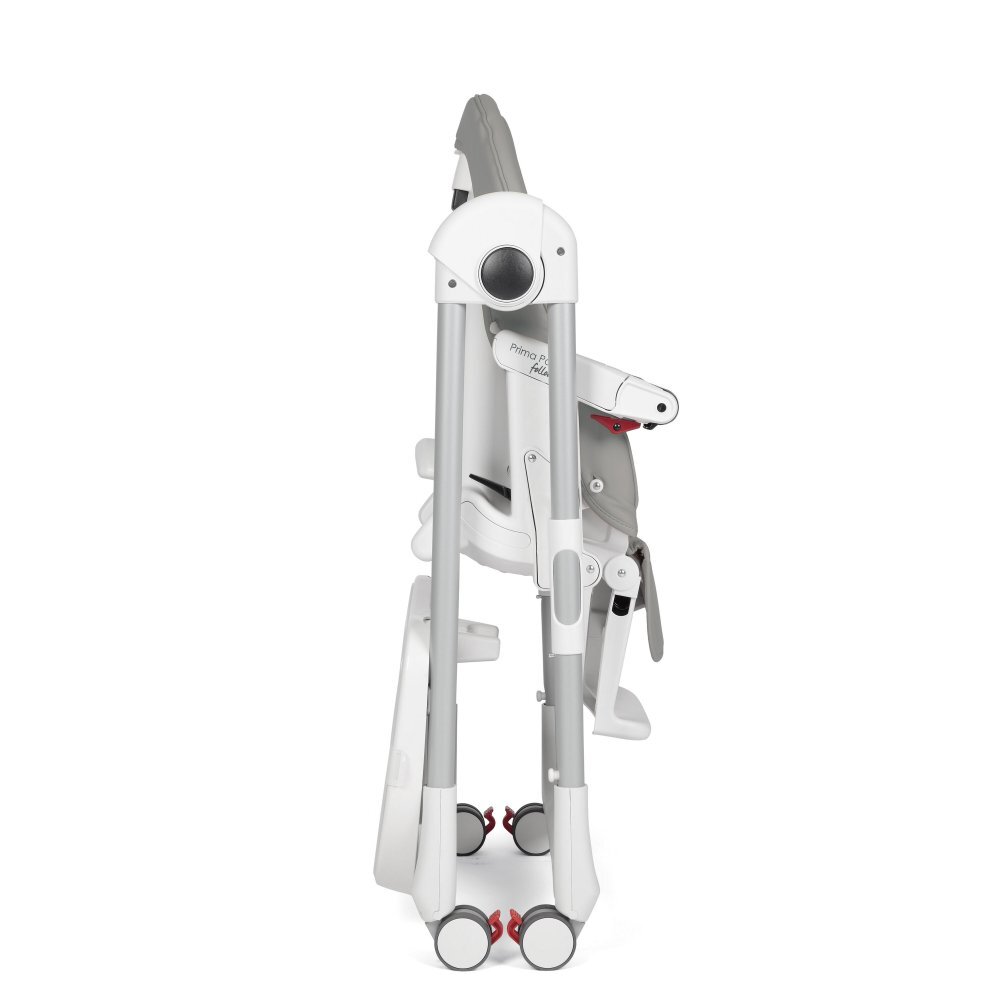 PEG-PEREGO Scaun de masa 2 in 1 Peg Perego Prima Pappa Zero Follow Me Plus 0-15 kg Gri Ice