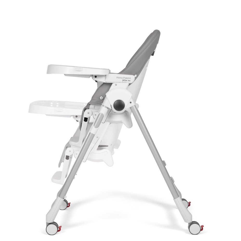 PEG-PEREGO Scaun de masa 2 in 1 Peg Perego Prima Pappa Zero Follow Me Plus 0-15 kg Gri Ice