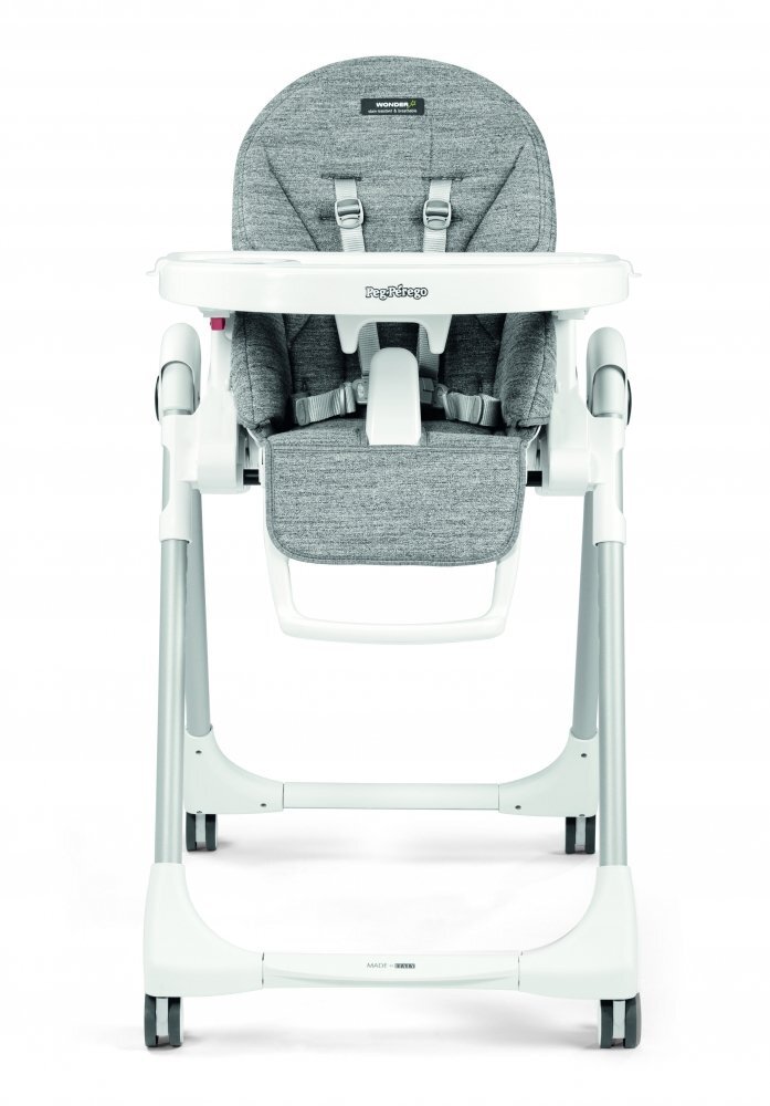 PEG-PEREGO Scaun de masa 2 in 1 Peg Perego Prima Pappa Zero Follow Me WonderGrey 0 - 15 kg
