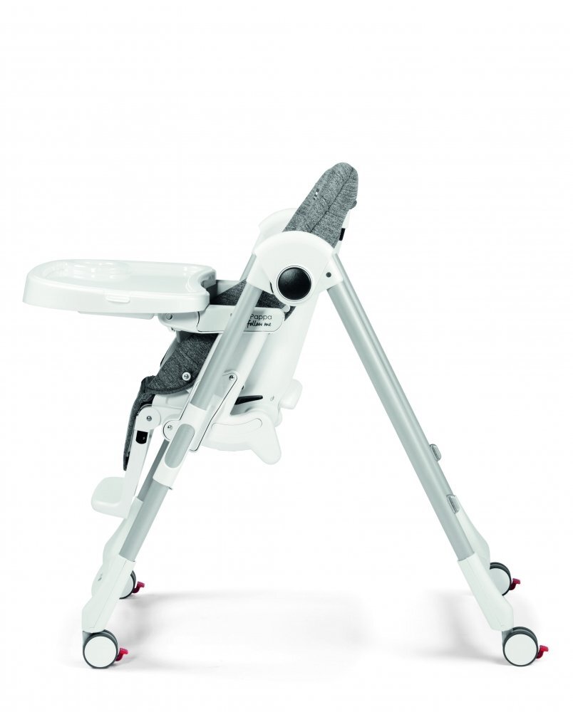 PEG-PEREGO Scaun de masa 2 in 1 Peg Perego Prima Pappa Zero Follow Me WonderGrey 0 - 15 kg