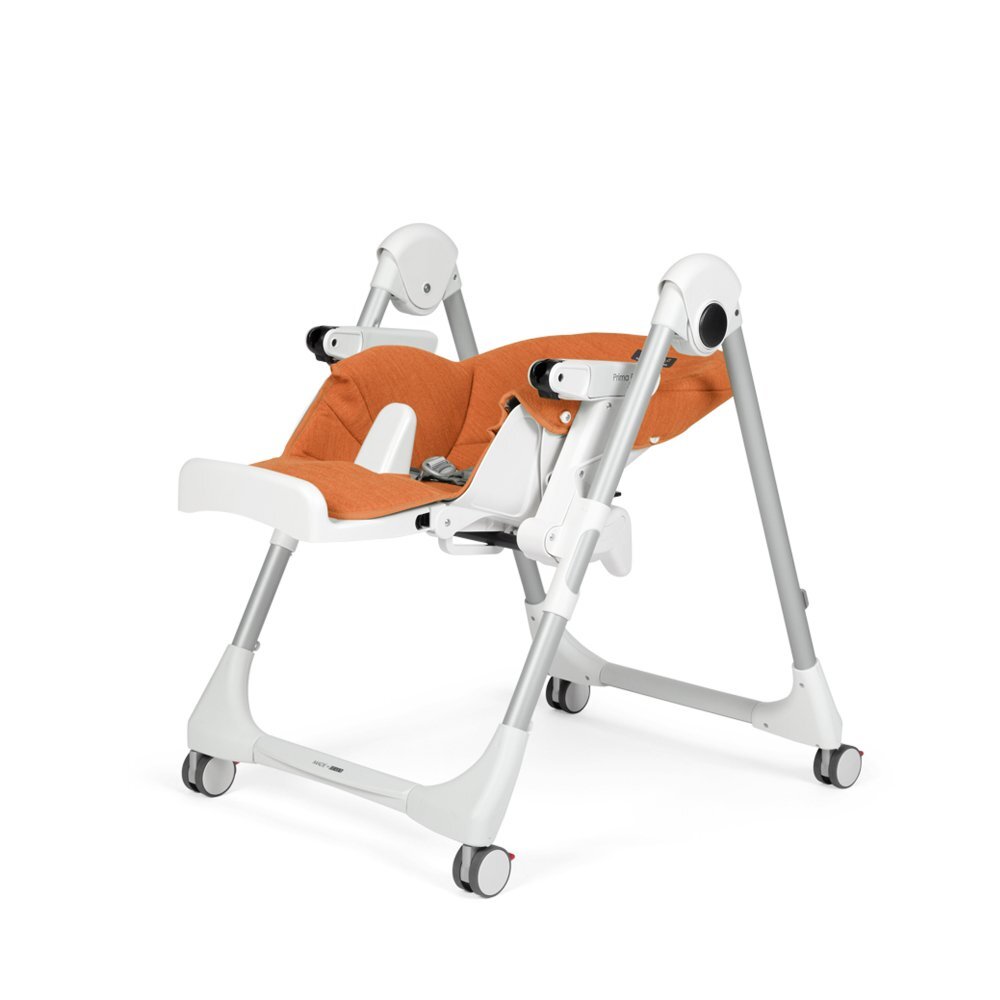 PEG-PEREGO Scaun de masa 2 in 1 prima Pappa Zero Follow Me 0-15 Kg wonder orange portocaliu Peg Perego
