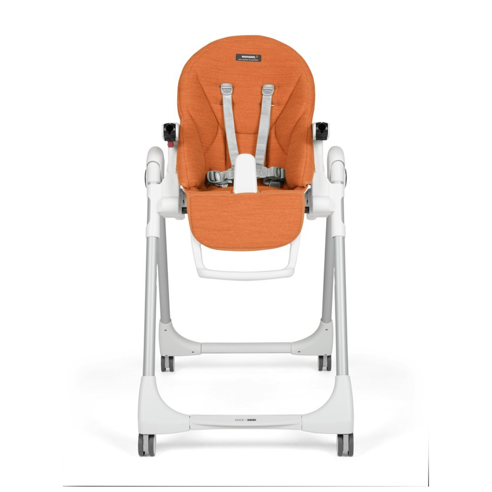 PEG-PEREGO Scaun de masa 2 in 1 prima Pappa Zero Follow Me 0-15 Kg wonder orange portocaliu Peg Perego