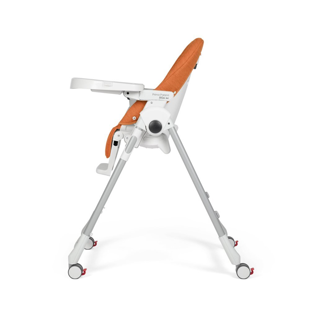PEG-PEREGO Scaun de masa 2 in 1 prima Pappa Zero Follow Me 0-15 Kg wonder orange portocaliu Peg Perego
