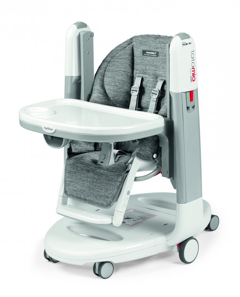 PEG-PEREGO Scaun de masa 3 in 1 Peg Perego Tatamia Follow Me WonderGrey 0 - 15 kg