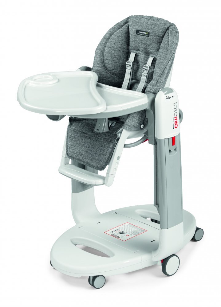 PEG-PEREGO Scaun de masa 3 in 1 Peg Perego Tatamia Follow Me WonderGrey 0 - 15 kg