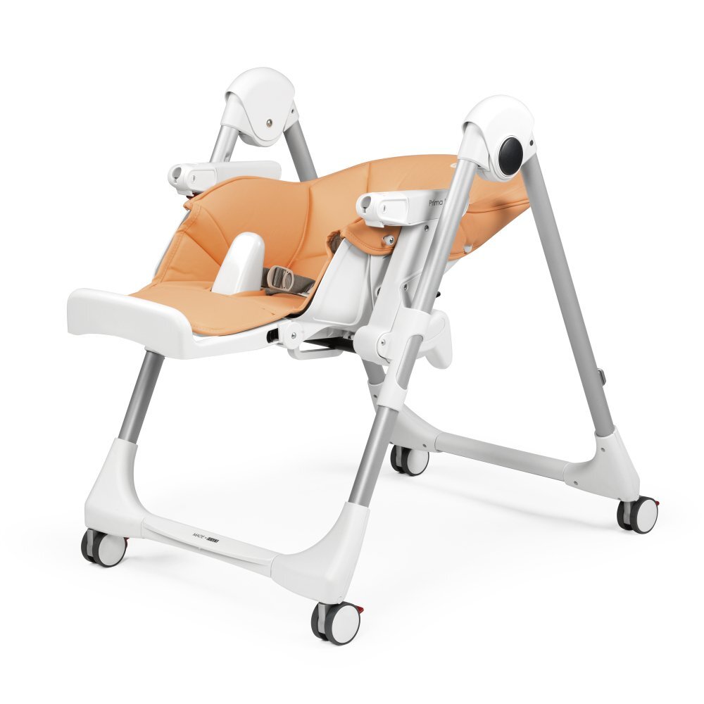 PEG-PEREGO Scaun de masa Peg Perego 2 in 1 Prima Pappa Zero Follow Me Peach Portocaliu