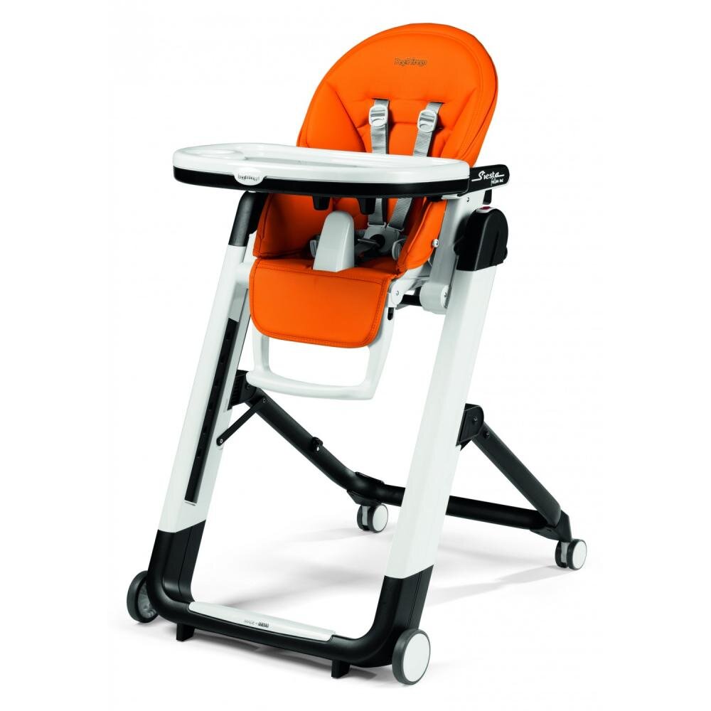 PEG-PEREGO Scaun de masa Peg Perego Siesta 2 in 1 Follow Me Arancia