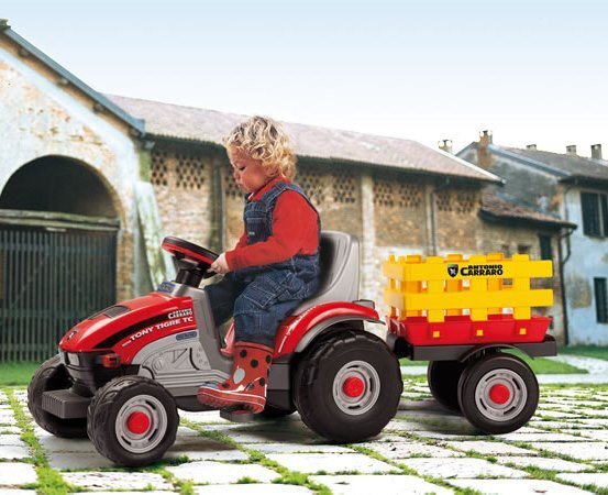 PEG-PEREGO Tractor cu pedale Mini Tony Tigre Peg Perego