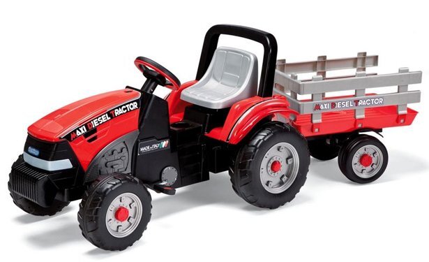 PEG-PEREGO Tractor Maxi Diesel cu remorca Peg Perego