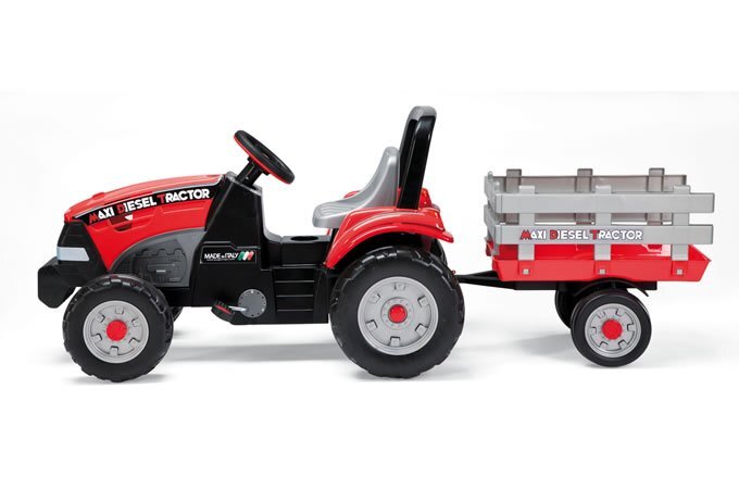 PEG-PEREGO Tractor Maxi Diesel cu remorca Peg Perego