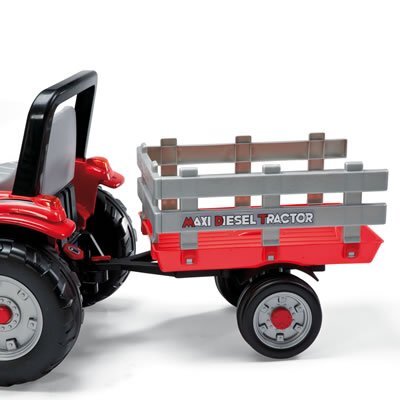 PEG-PEREGO Tractor Maxi Diesel cu remorca Peg Perego