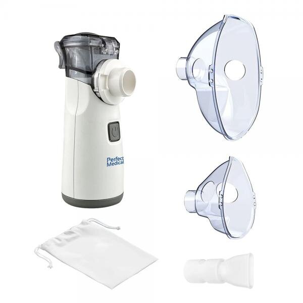 PERFECT MEDICAL Aerosol silentios cu ultrasunete portabil 2 viteze tehnologia Mesh