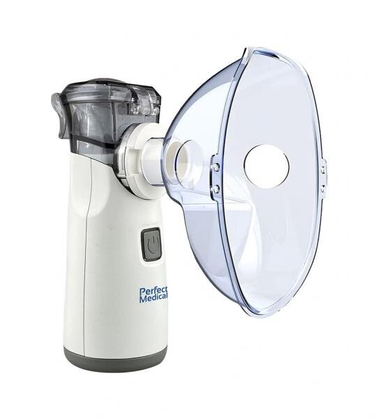 PERFECT MEDICAL Aerosol silentios cu ultrasunete portabil 2 viteze tehnologia Mesh