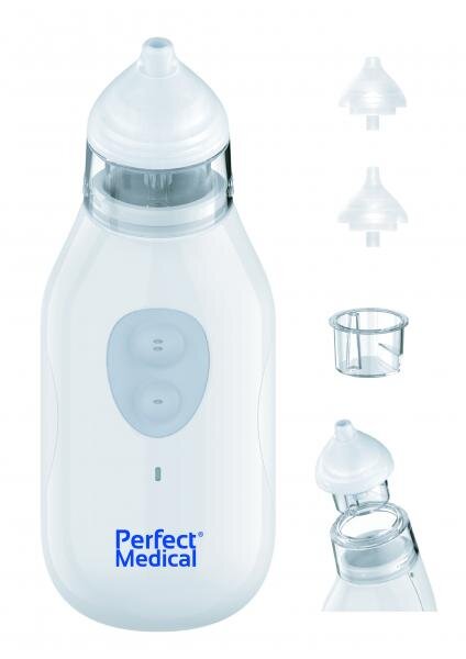 PERFECT MEDICAL Aspirator nazal electric profesional portabil cu 2 viteze si melodie