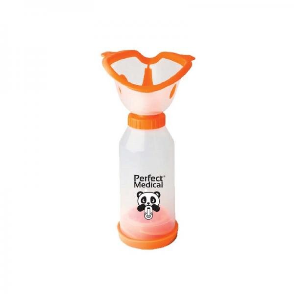 PERFECT MEDICAL Camera de inahalare Spray cu 2 masti copii adulti