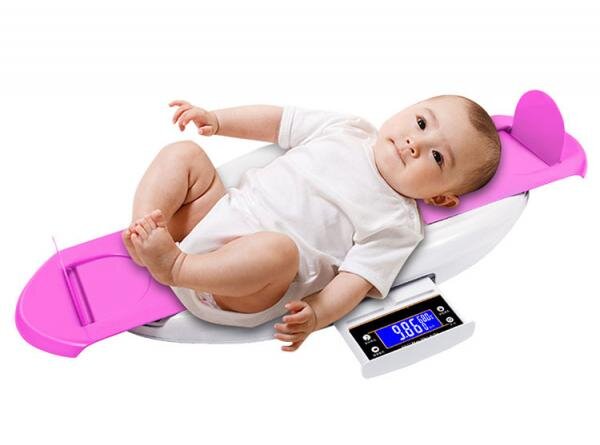 PERFECT MEDICAL Cantar pentru copii roz masurarea inaltimii si circumferintei capului